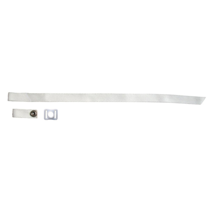 Chin Strap 3 Pc Kit  White