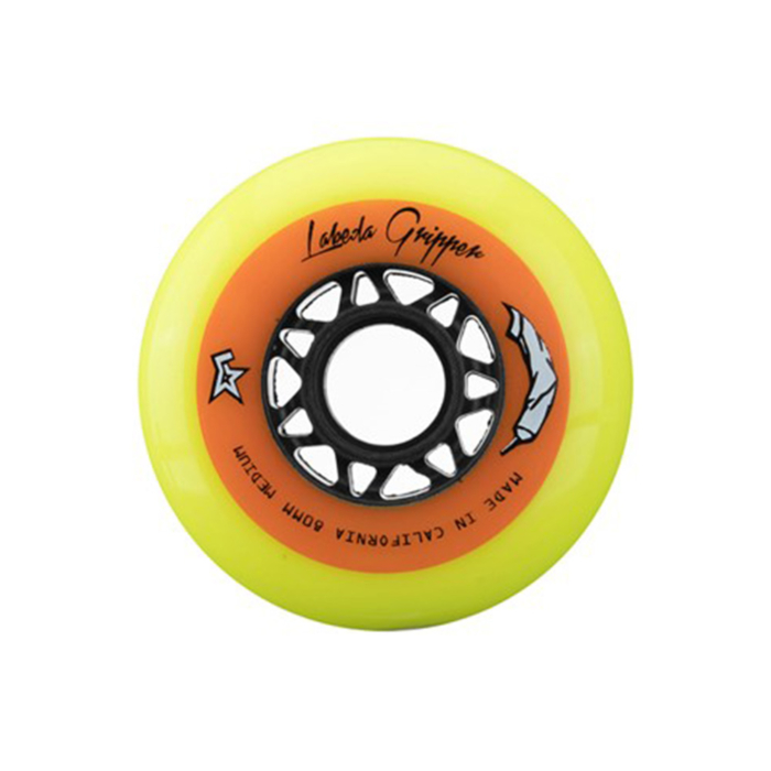 Labeda Gripper 83A Medium Yellow / Black Wheel (4PK)