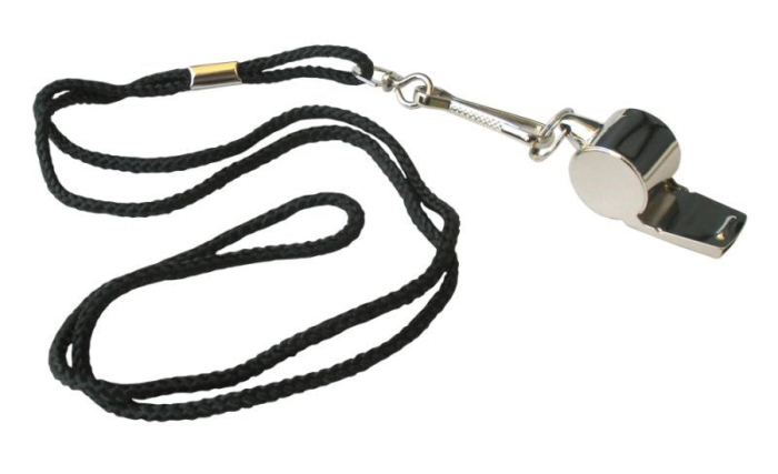 A+R Coach Whistle Retail Bag With Lanyard