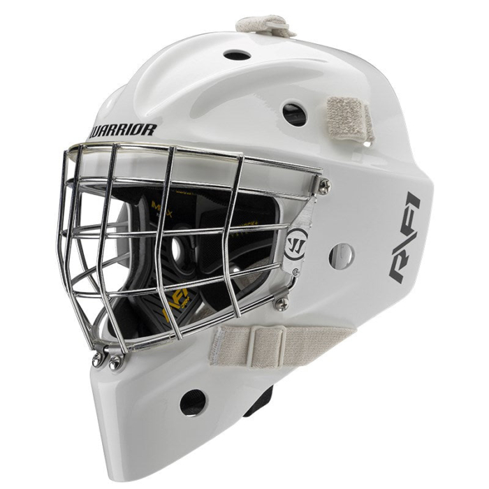 Warrior Ritual F1 Jr+ Certified Goalie Mask White One Size