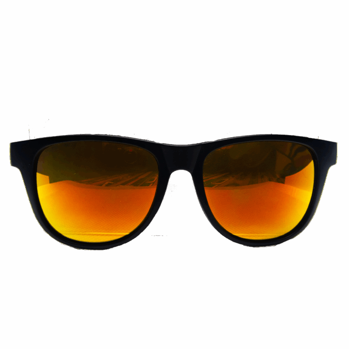 Blade Shades Blackeye Black/Red Mirror Finish