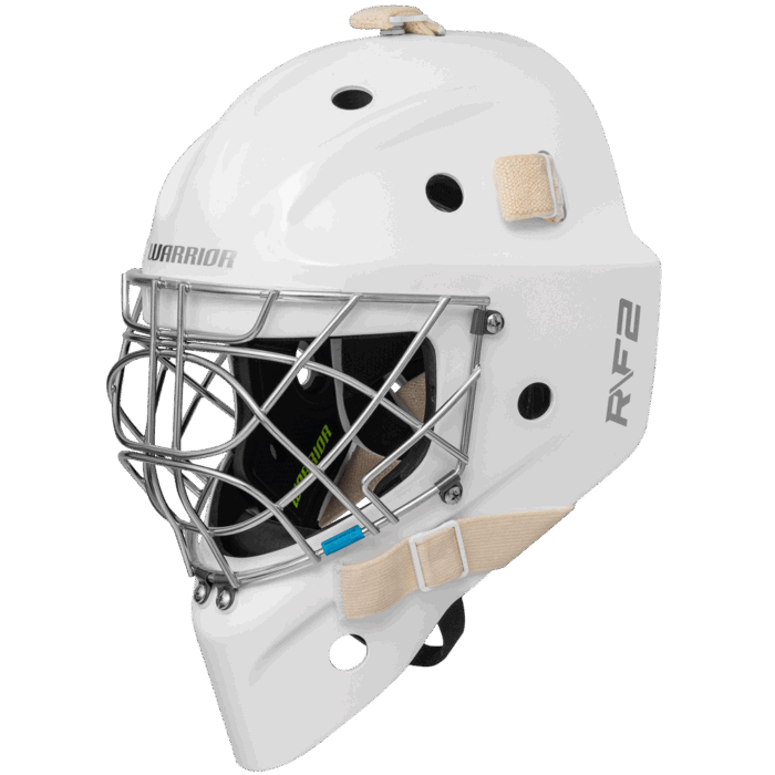 Warrior Ritual R/F2 E+ SR Goalie Mask Certified Cat Eye Cage